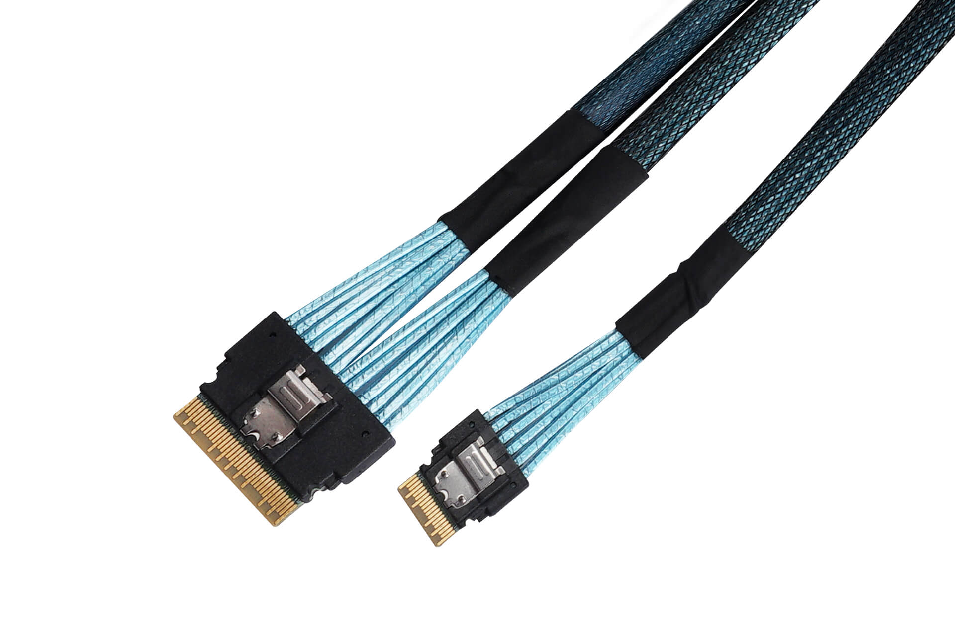Cable - server system assembly
